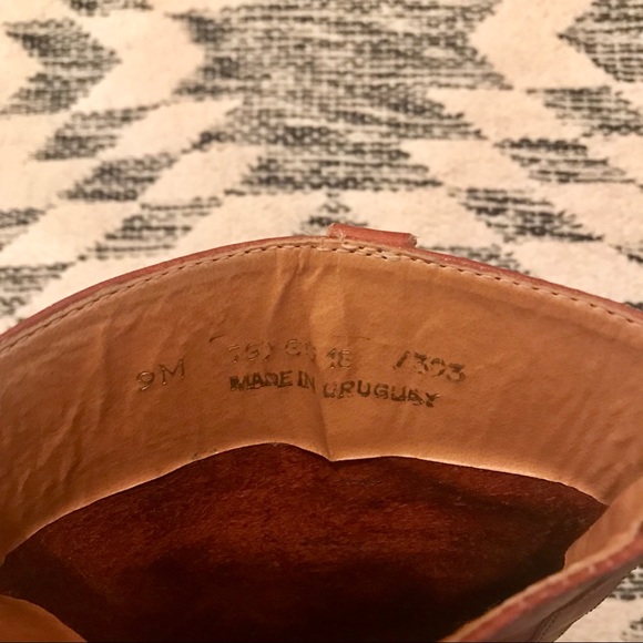 Vintage 70’s Leather Boots, Size 8 - Picture 7 of 7